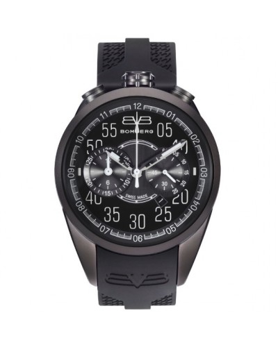 Bomberg 1968 Gun Metal Black