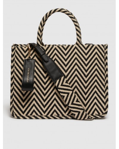 Chevron Shopper Bag