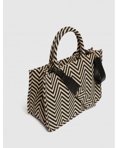 Chevron Shopper Bag