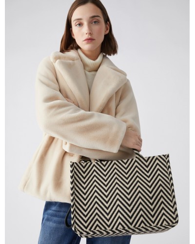 Chevron Shopper Bag
