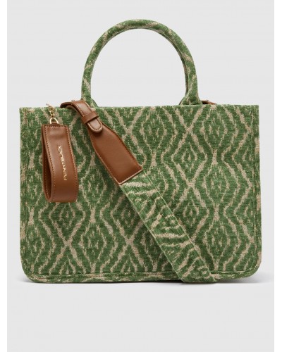 Jacquard Shopper Bag