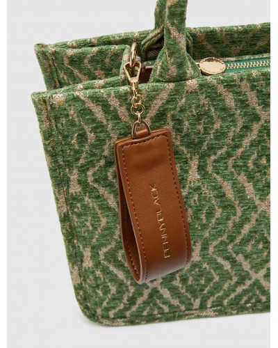 Jacquard Shopper Bag