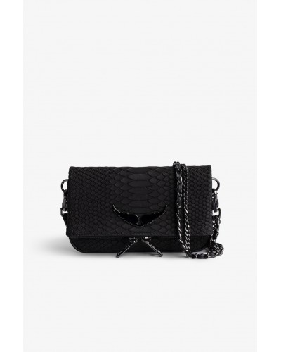 Pre-Loved Zadig&Voltaire Crossbody Nano Rock Mat Noir