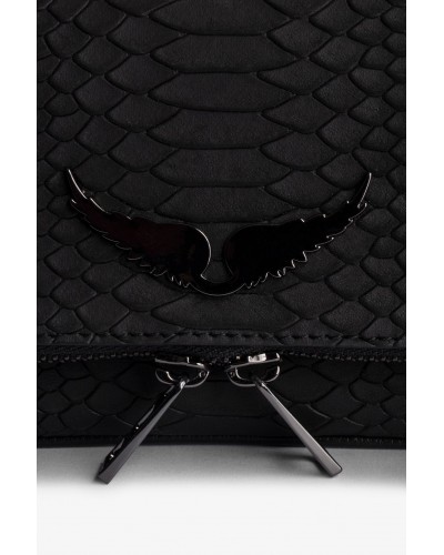 Pre-Loved Zadig&Voltaire Crossbody Nano Rock Mat Noir