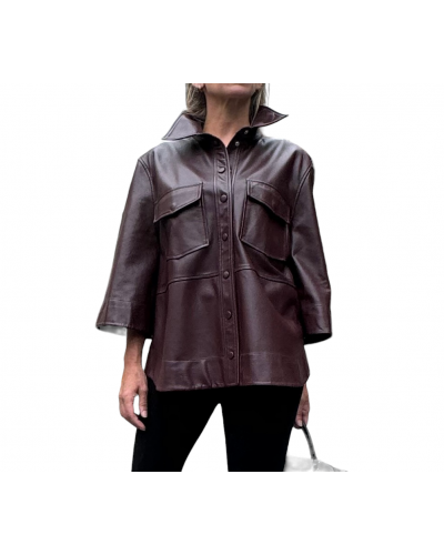 Camisa Saco Leather