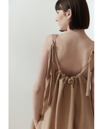 Vestido Sintra Camel