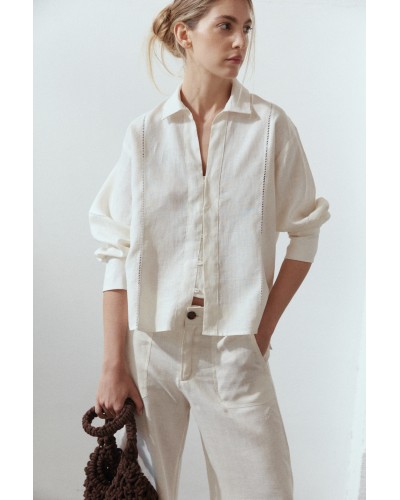 Camisa Sintra Cruda
