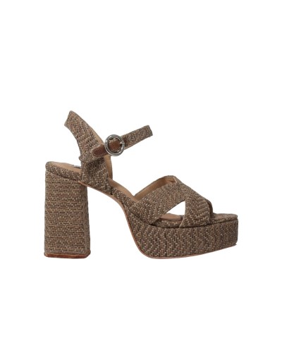 Sandalias Cruz Raffia