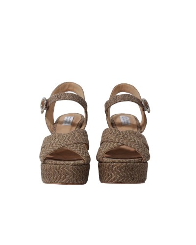 Sandalias Cruz Raffia