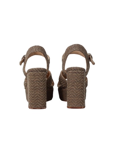 Sandalias Cruz Raffia