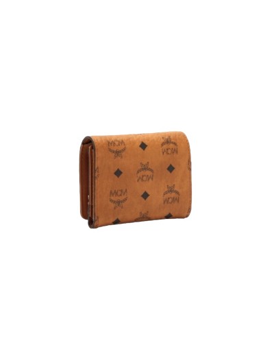MCM Visetos Flap Wallet