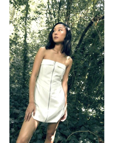 Vestido Corteza Blanco