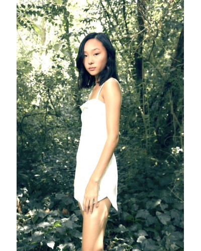 Vestido Corteza Blanco